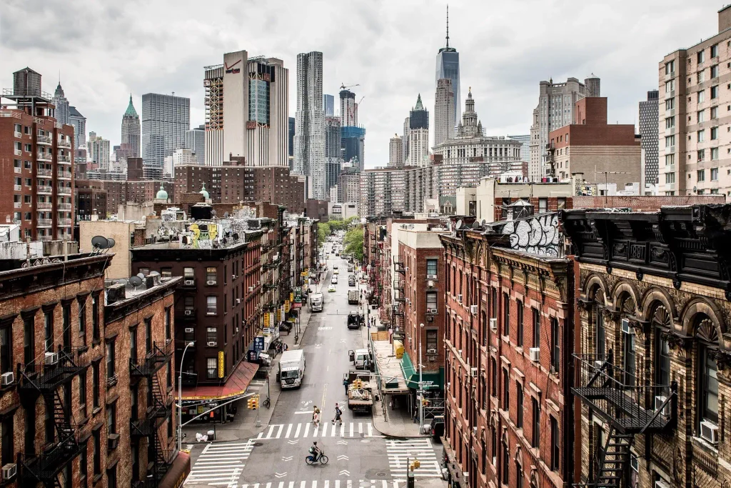 Manhattan skyline  city overview