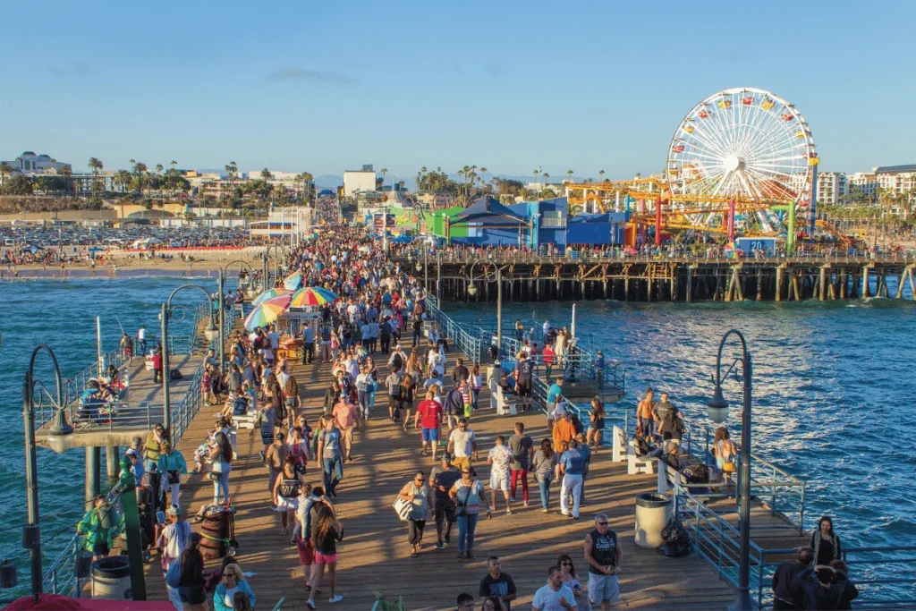 Santa Monica State Beach — California