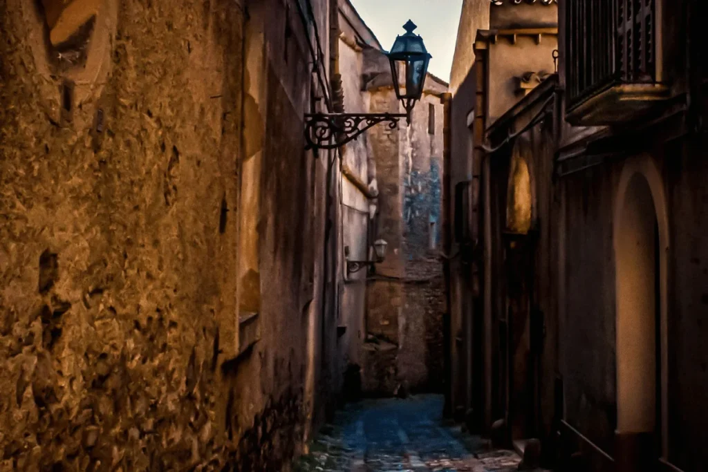 Walking through the narrow streets of Marrakech medina